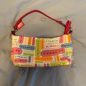 COACH Rainbow Logo Mini Bag